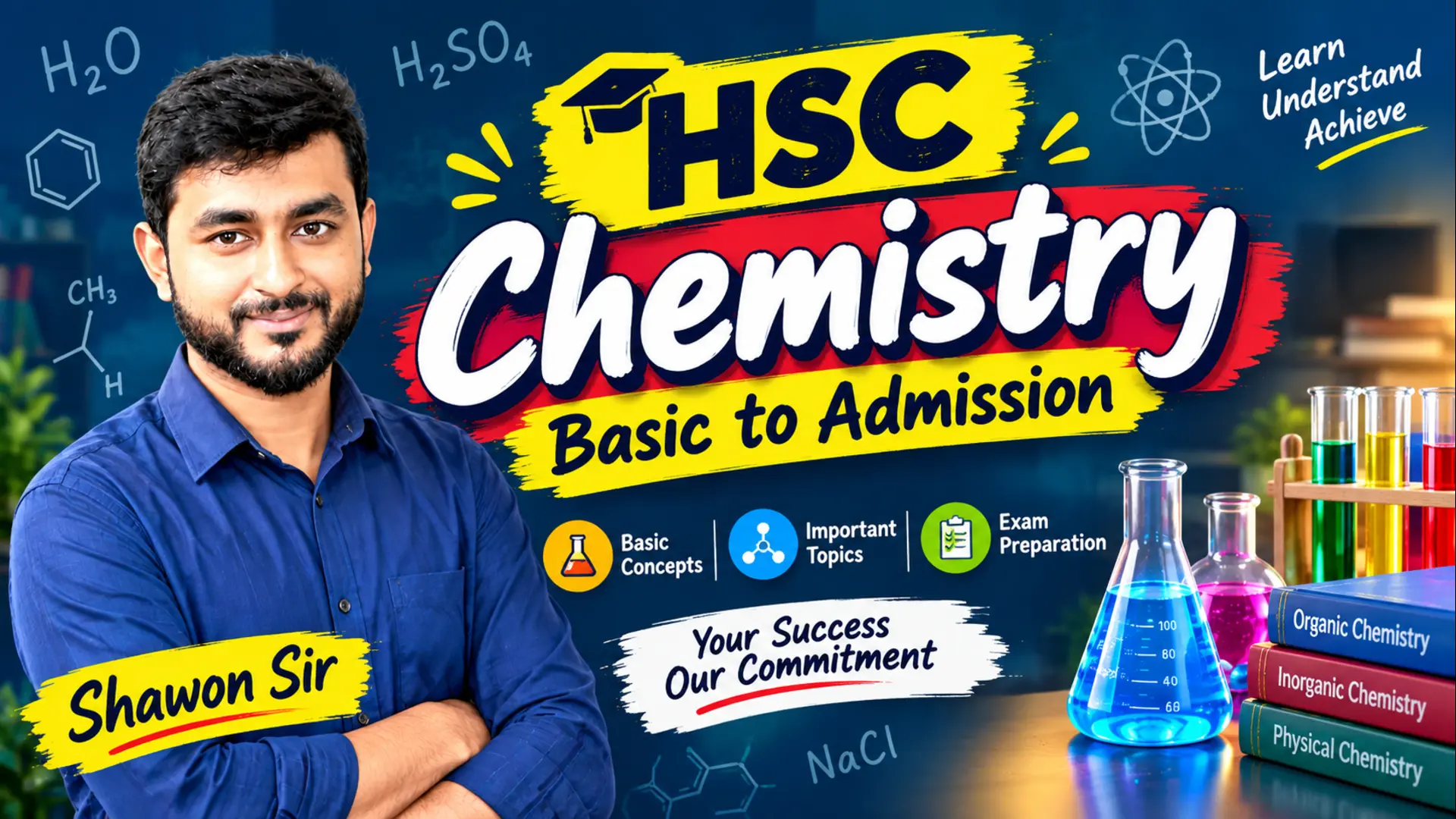 Course thumbnails of HSC Chemistry 1st paper